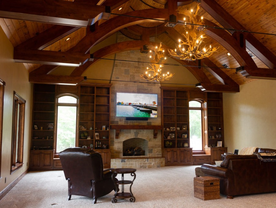 Living Room TV Wall